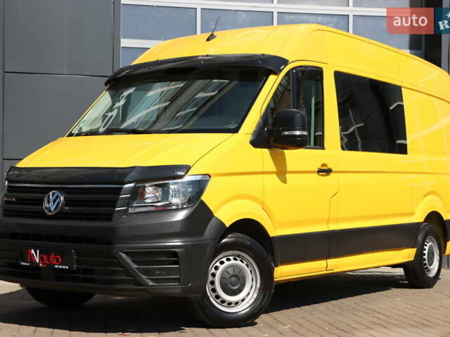 Желтый Фольксваген Крафтер, объемом двигателя 2 л и пробегом 234 тыс. км за 17900 $, фото 1 на Automoto.ua