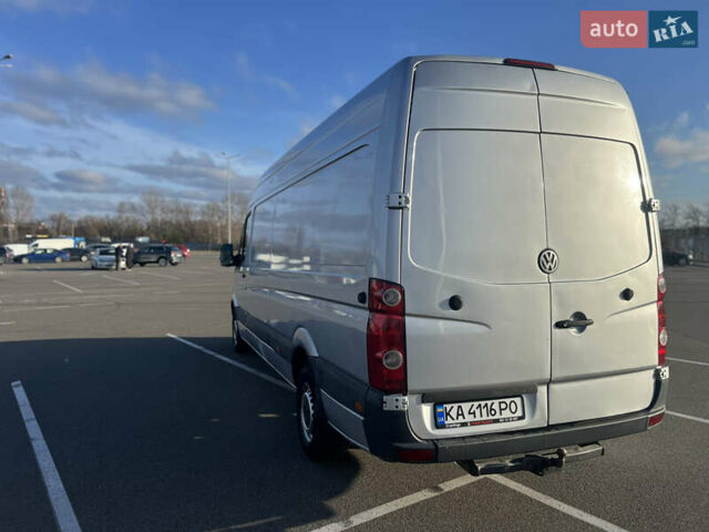 Серый Фольксваген Крафтер, объемом двигателя 2.5 л и пробегом 345 тыс. км за 10700 $, фото 4 на Automoto.ua