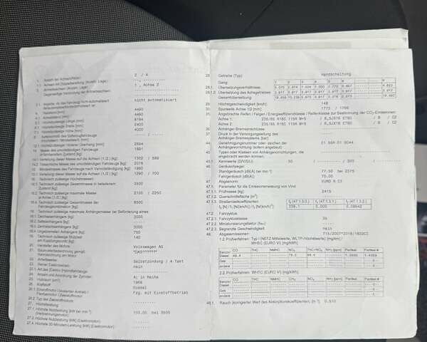 Сірий Фольксваген Крафтєр, об'ємом двигуна 1.97 л та пробігом 179 тис. км за 24500 $, фото 57 на Automoto.ua