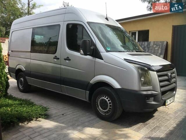 Серый Фольксваген Крафтер, объемом двигателя 2.5 л и пробегом 220 тыс. км за 12500 $, фото 2 на Automoto.ua