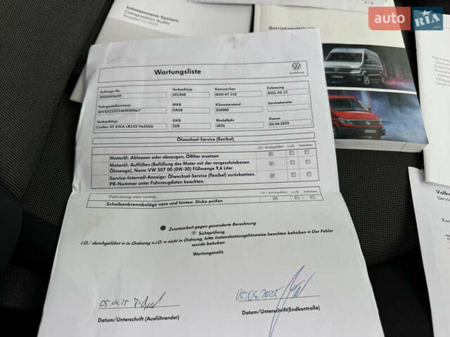 Синий Фольксваген Крафтер, объемом двигателя 2 л и пробегом 220 тыс. км за 28500 $, фото 116 на Automoto.ua