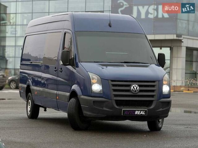Синий Фольксваген Крафтер, объемом двигателя 2.5 л и пробегом 386 тыс. км за 13800 $, фото 3 на Automoto.ua