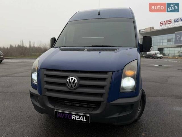 Синий Фольксваген Крафтер, объемом двигателя 2.5 л и пробегом 386 тыс. км за 13800 $, фото 12 на Automoto.ua