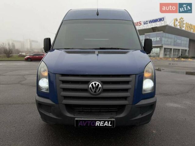 Синий Фольксваген Крафтер, объемом двигателя 2.5 л и пробегом 386 тыс. км за 13800 $, фото 13 на Automoto.ua