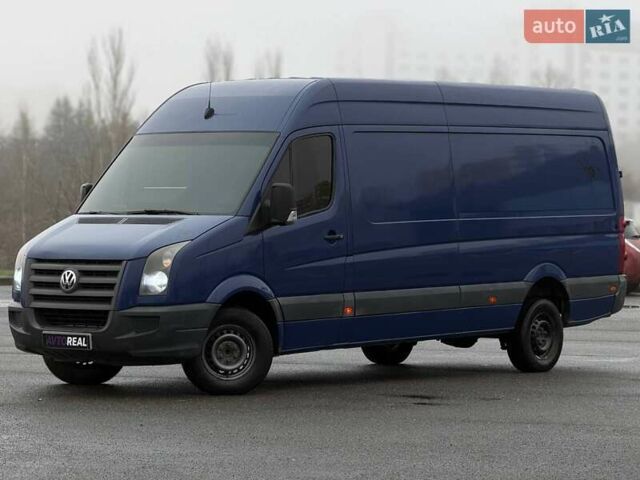 Синий Фольксваген Крафтер, объемом двигателя 2.5 л и пробегом 386 тыс. км за 13800 $, фото 1 на Automoto.ua