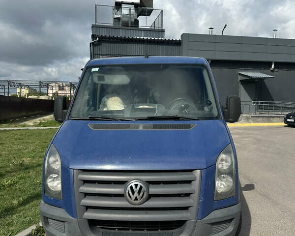 Синий Фольксваген Крафтер, объемом двигателя 2.46 л и пробегом 342 тыс. км за 10800 $, фото 1 на Automoto.ua