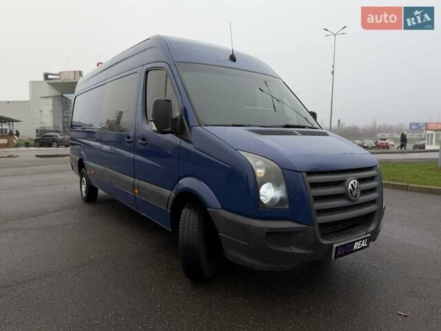 Синий Фольксваген Крафтер, объемом двигателя 2.5 л и пробегом 386 тыс. км за 13800 $, фото 14 на Automoto.ua