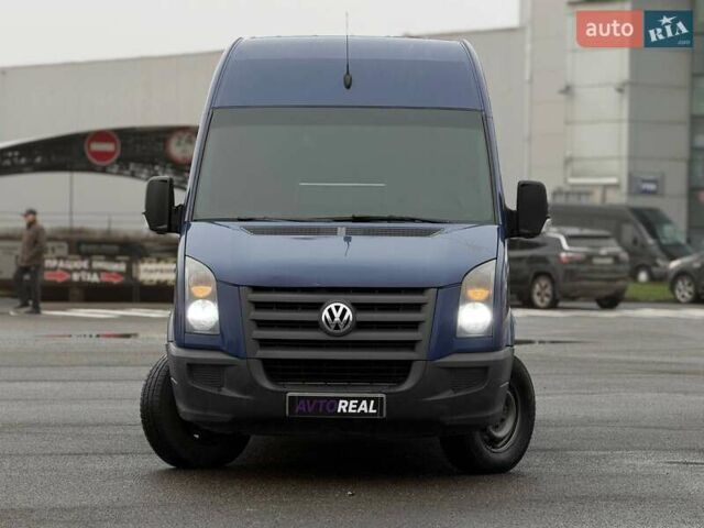 Синий Фольксваген Крафтер, объемом двигателя 2.5 л и пробегом 386 тыс. км за 13800 $, фото 2 на Automoto.ua
