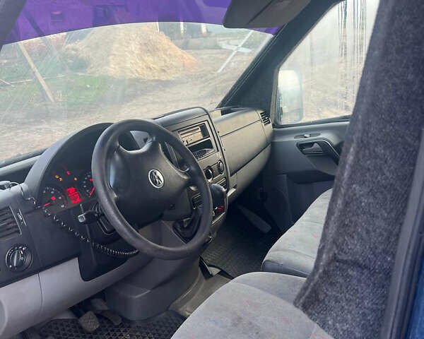 Синий Фольксваген Крафтер, объемом двигателя 2.46 л и пробегом 174 тыс. км за 16000 $, фото 5 на Automoto.ua