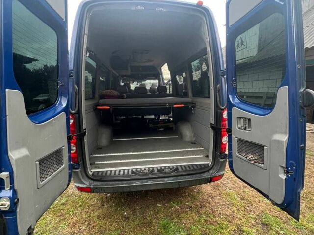 Синий Фольксваген Крафтер, объемом двигателя 2.5 л и пробегом 630 тыс. км за 13000 $, фото 4 на Automoto.ua