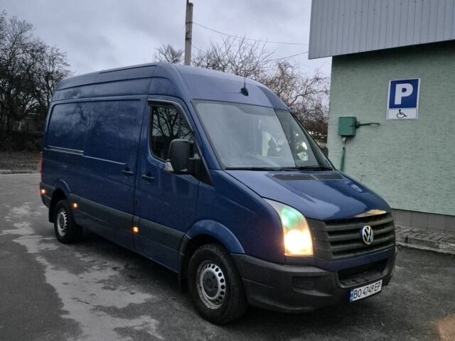 Синий Фольксваген Крафтер, объемом двигателя 2 л и пробегом 446 тыс. км за 9900 $, фото 1 на Automoto.ua