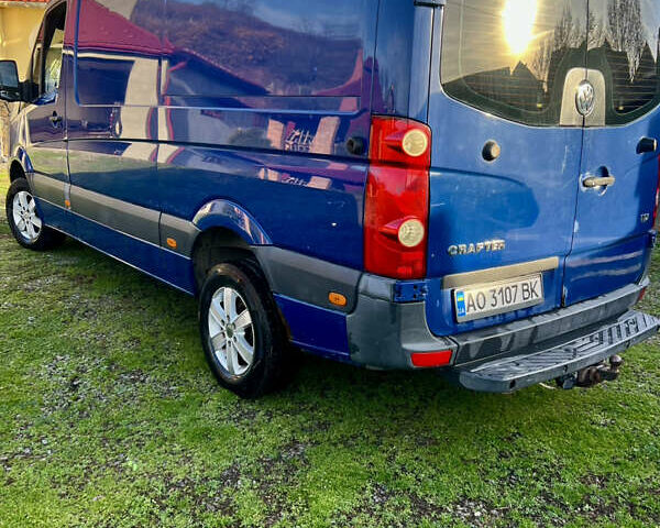 Синий Фольксваген Крафтер, объемом двигателя 2.5 л и пробегом 361 тыс. км за 7599 $, фото 8 на Automoto.ua