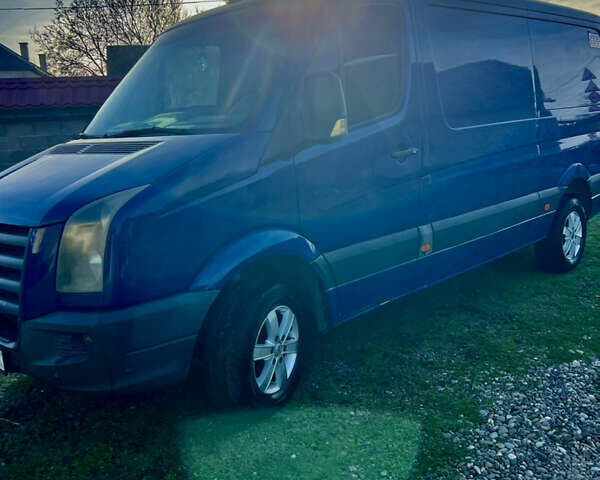 Синий Фольксваген Крафтер, объемом двигателя 2.5 л и пробегом 361 тыс. км за 7599 $, фото 3 на Automoto.ua