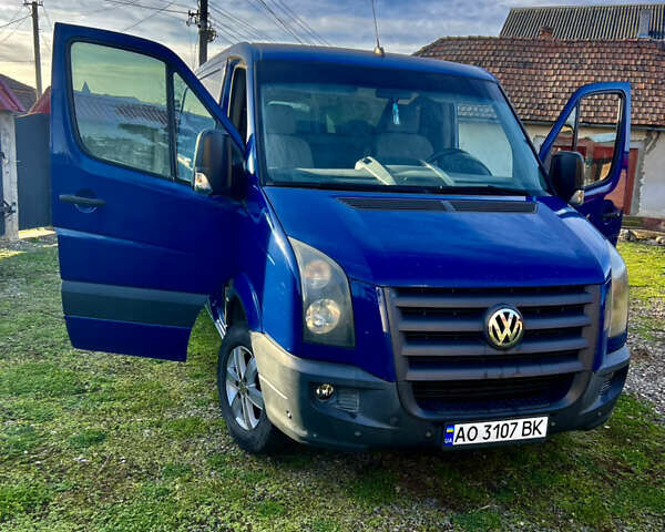 Синий Фольксваген Крафтер, объемом двигателя 2.5 л и пробегом 361 тыс. км за 7599 $, фото 5 на Automoto.ua