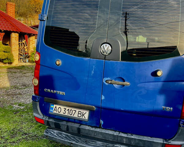 Синий Фольксваген Крафтер, объемом двигателя 2.5 л и пробегом 361 тыс. км за 7599 $, фото 10 на Automoto.ua