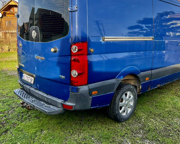 Синий Фольксваген Крафтер, объемом двигателя 2.5 л и пробегом 361 тыс. км за 7599 $, фото 9 на Automoto.ua