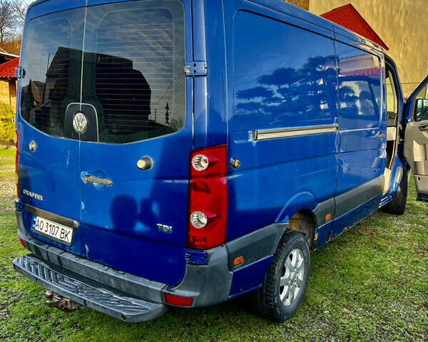 Синий Фольксваген Крафтер, объемом двигателя 2.5 л и пробегом 361 тыс. км за 7599 $, фото 6 на Automoto.ua