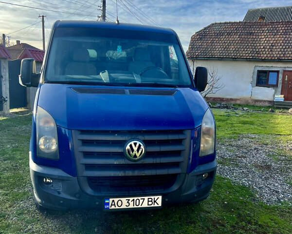 Синий Фольксваген Крафтер, объемом двигателя 2.5 л и пробегом 361 тыс. км за 7599 $, фото 1 на Automoto.ua