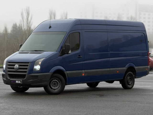 Синий Фольксваген Крафтер, объемом двигателя 2.5 л и пробегом 386 тыс. км за 13800 $, фото 1 на Automoto.ua