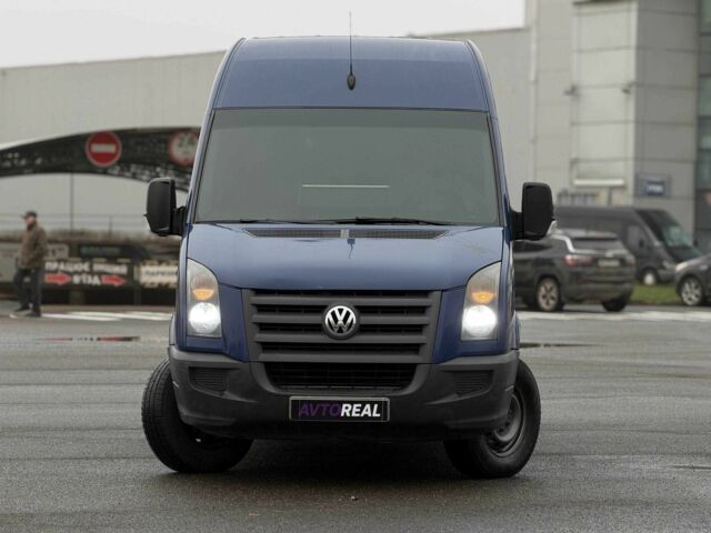 Синий Фольксваген Крафтер, объемом двигателя 2.5 л и пробегом 386 тыс. км за 13800 $, фото 2 на Automoto.ua