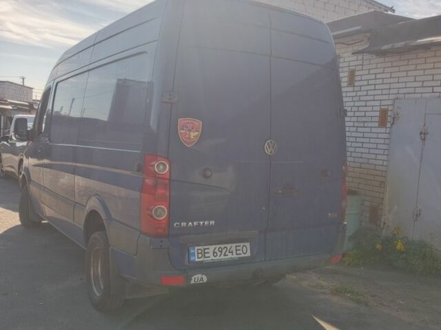 Синий Фольксваген Крафтер, объемом двигателя 2.5 л и пробегом 504 тыс. км за 10800 $, фото 4 на Automoto.ua