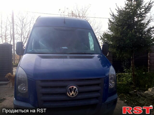 Синий Фольксваген Крафтер, объемом двигателя 2.5 л и пробегом 255 тыс. км за 9600 $, фото 9 на Automoto.ua