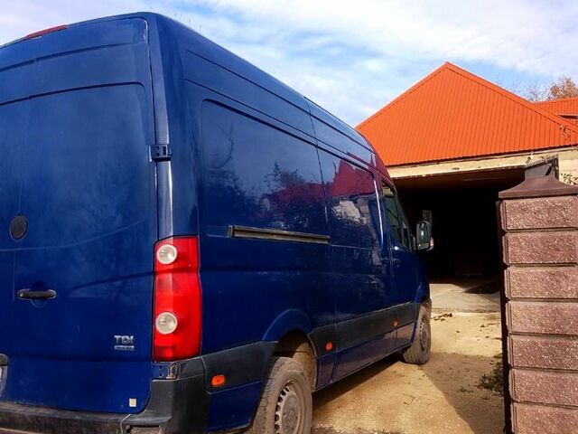 Синий Фольксваген Крафтер, объемом двигателя 2.5 л и пробегом 255 тыс. км за 9600 $, фото 5 на Automoto.ua