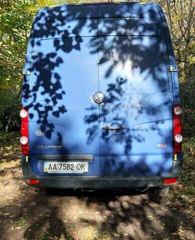 Синий Фольксваген Крафтер, объемом двигателя 2.46 л и пробегом 229 тыс. км за 20000 $, фото 9 на Automoto.ua