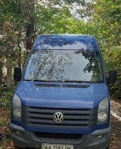 Синий Фольксваген Крафтер, объемом двигателя 2.46 л и пробегом 229 тыс. км за 20000 $, фото 5 на Automoto.ua