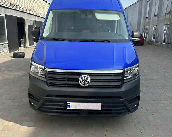 Синий Фольксваген Крафтер, объемом двигателя 2 л и пробегом 238 тыс. км за 20500 $, фото 2 на Automoto.ua