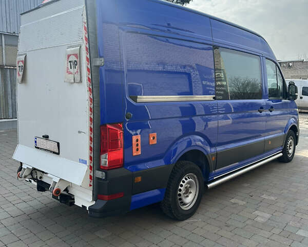 Синий Фольксваген Крафтер, объемом двигателя 2 л и пробегом 238 тыс. км за 20500 $, фото 4 на Automoto.ua