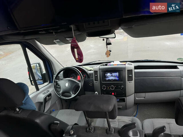 Синий Фольксваген Крафтер, объемом двигателя 2.46 л и пробегом 415 тыс. км за 14500 $, фото 3 на Automoto.ua