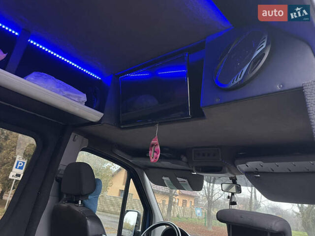Синий Фольксваген Крафтер, объемом двигателя 2.46 л и пробегом 415 тыс. км за 14500 $, фото 4 на Automoto.ua