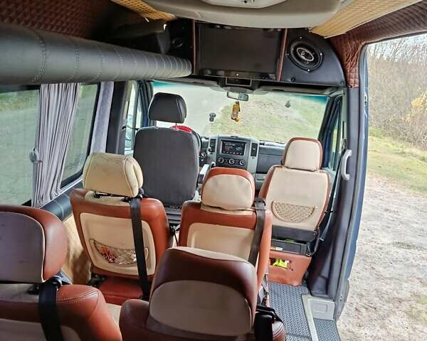 Синий Фольксваген Крафтер, объемом двигателя 2.5 л и пробегом 800 тыс. км за 10100 $, фото 18 на Automoto.ua