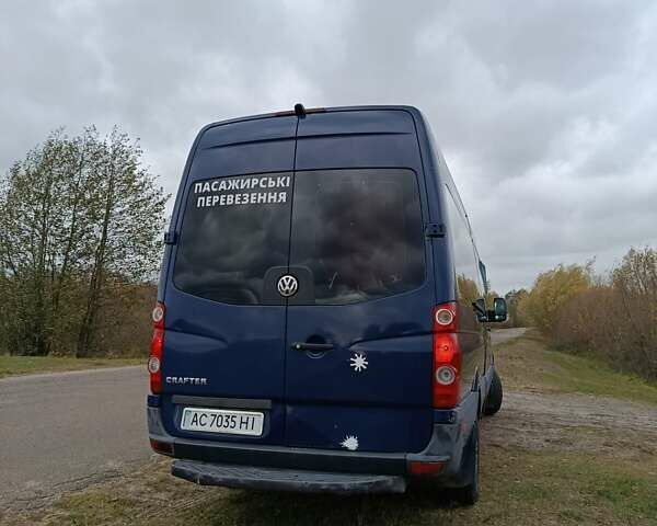 Синий Фольксваген Крафтер, объемом двигателя 2.5 л и пробегом 800 тыс. км за 10100 $, фото 8 на Automoto.ua