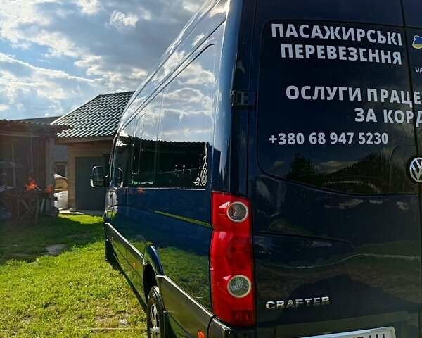 Синий Фольксваген Крафтер, объемом двигателя 2.5 л и пробегом 888 тыс. км за 12500 $, фото 4 на Automoto.ua