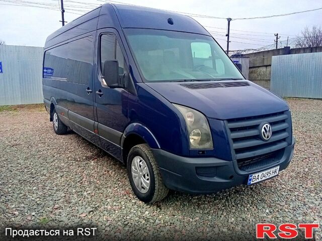Синий Фольксваген Крафтер, объемом двигателя 2.5 л и пробегом 0 тыс. км за 12000 $, фото 1 на Automoto.ua