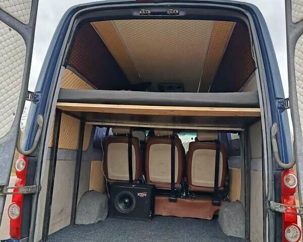 Синий Фольксваген Крафтер, объемом двигателя 2.5 л и пробегом 800 тыс. км за 10100 $, фото 7 на Automoto.ua