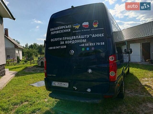 Синий Фольксваген Крафтер, объемом двигателя 2.5 л и пробегом 888 тыс. км за 12500 $, фото 6 на Automoto.ua