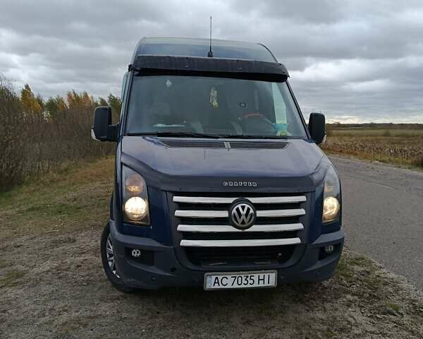 Синий Фольксваген Крафтер, объемом двигателя 2.5 л и пробегом 800 тыс. км за 10100 $, фото 13 на Automoto.ua