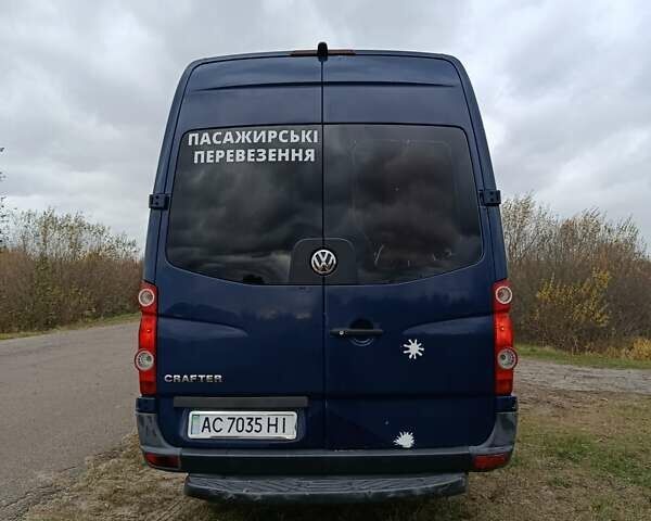 Синий Фольксваген Крафтер, объемом двигателя 2.5 л и пробегом 800 тыс. км за 10100 $, фото 9 на Automoto.ua