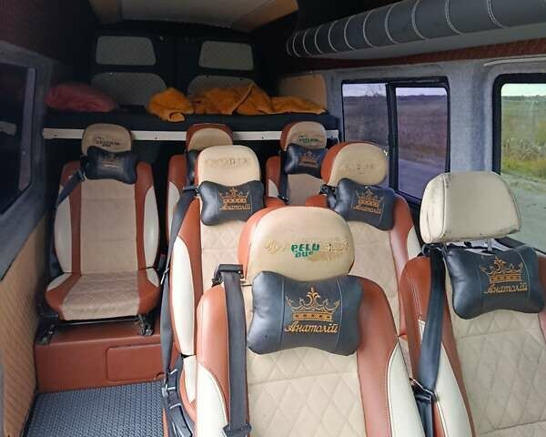 Синий Фольксваген Крафтер, объемом двигателя 2.5 л и пробегом 800 тыс. км за 10100 $, фото 4 на Automoto.ua