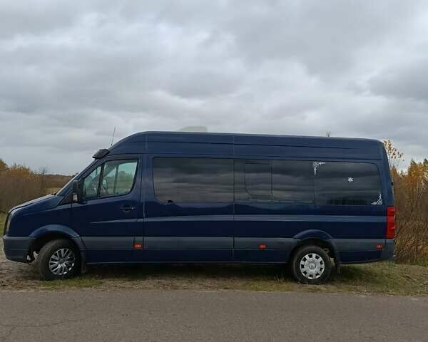 Синий Фольксваген Крафтер, объемом двигателя 2.5 л и пробегом 800 тыс. км за 10100 $, фото 1 на Automoto.ua