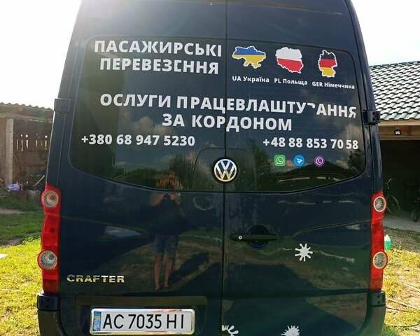Синий Фольксваген Крафтер, объемом двигателя 2.5 л и пробегом 888 тыс. км за 12500 $, фото 2 на Automoto.ua