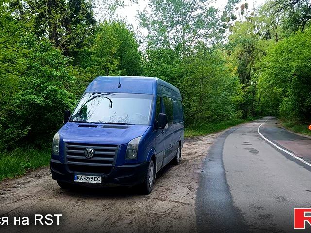 Синій Фольксваген Крафтєр, об'ємом двигуна 2.5 л та пробігом 470 тис. км за 6500 $, фото 4 на Automoto.ua