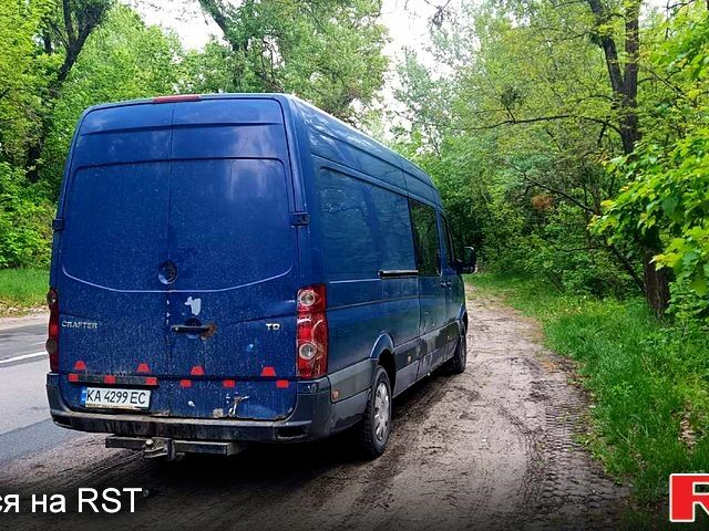 Синій Фольксваген Крафтєр, об'ємом двигуна 2.5 л та пробігом 470 тис. км за 6500 $, фото 8 на Automoto.ua