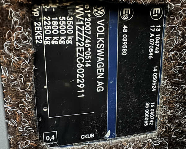 Синій Фольксваген Крафтєр, об'ємом двигуна 1.97 л та пробігом 500 тис. км за 16600 $, фото 33 на Automoto.ua