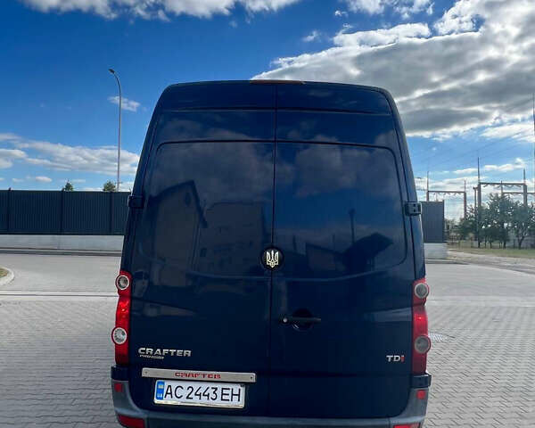 Фольксваген Крафтер 2012 в Луцке на Automoto.ua Синий Фольксваген Крафтер, объемом двигателя 2.5 л и пробегом 364 тыс. км за 16300 $, фото 5 на Automoto.ua