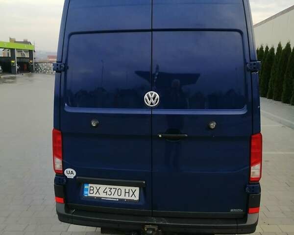 Синий Фольксваген Крафтер, объемом двигателя 2 л и пробегом 350 тыс. км за 32000 $, фото 2 на Automoto.ua