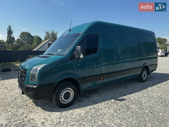 Зеленый Фольксваген Крафтер, объемом двигателя 2.46 л и пробегом 870 тыс. км за 9000 $, фото 1 на Automoto.ua